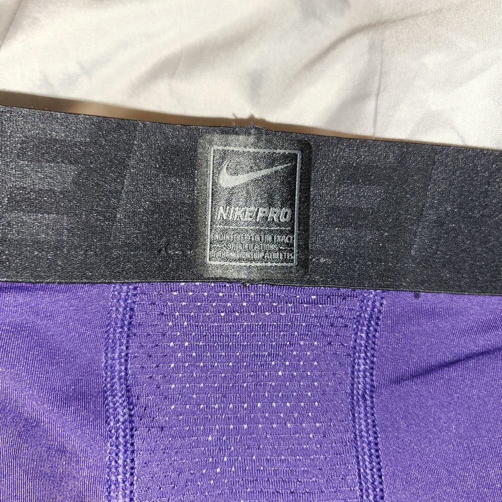 Nike NBA Pro Padded Tights 3/4 Sz 2XL-T - Picture 4 of 5